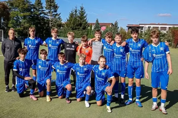 Juniorzy młodsi Unii Wąbrzeźno wygrali z Sokołem Lubicz Dolny 7:4