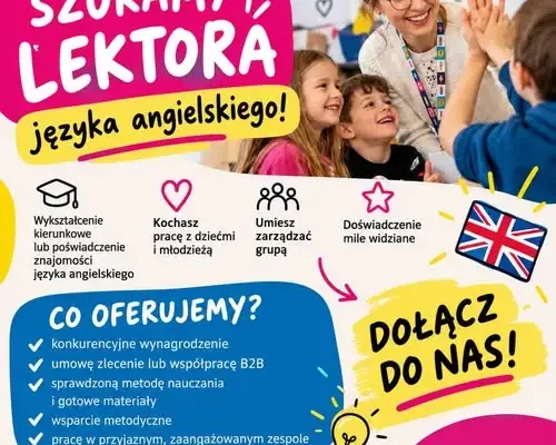 Early Stage Wąbrzeźno szuka lektora języka angielskiego