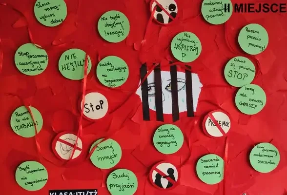 Tydzień przeciwdziałania przemocy rówieśniczej w Zespole Szkół w Wąbrzeźnie
