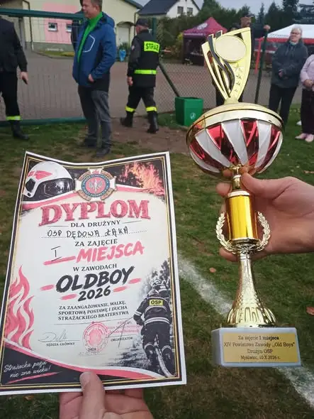 OSP Dębowa Łąka zwycięzcą XIV Powiatowych Zawodów Old Boys w Myśliwcu