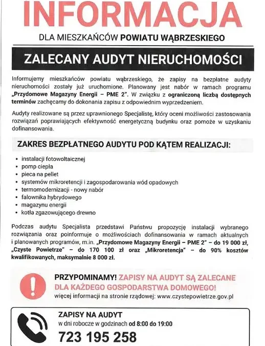 Ostrzeżenie dla mieszkańców gminy Płużnica: uwaga na fałszywe „bezpłatne audyty nieruchomości”