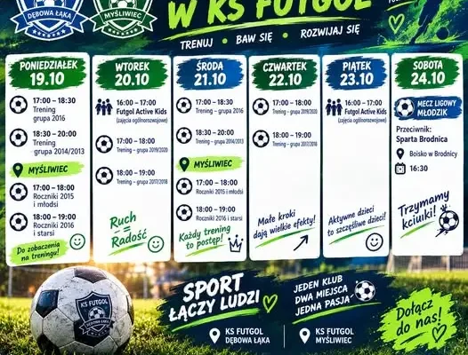 Futgol Boisko: tydzień pełen sportowych emocji i ligowy mecz Młodzika