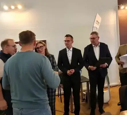 Wójt Gminy Dębowa Łąka na powiatowym etapie Olimpiady Wiedzy Rolniczej