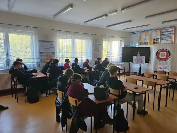 Sanepid w Wąbrzeźnie edukuje młodzież o zdrowiu